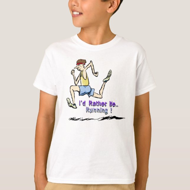Ich würde vielmehr laufen T-Shirt (Vorderseite)