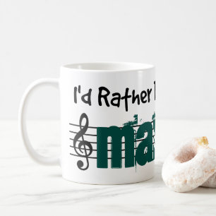 Ich würde vielmehr meine Mandoline spielen Kaffeetasse
