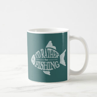 Ich würde vielmehr - niedlicher Fischentwurf Kaffeetasse