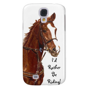 Ich würde vielmehr reiten! Pferd Galaxy S4 Hülle