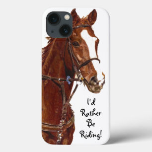 Ich würde vielmehr reiten! Pferdefall Case-Mate iPhone Hülle