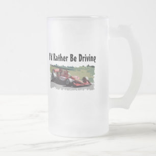 Ich würde vielmehr Rennen-Auto-Glas-Tasse fahren Mattglas Bierglas