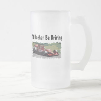 Ich würde vielmehr Rennen-Auto-Glas-Tasse fahren Mattglas Bierglas