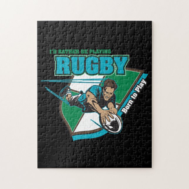 Ich würde vielmehr Rugby spielen (Vertikal)