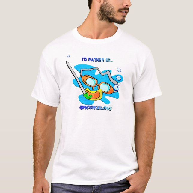 Ich würde vielmehr schnorcheln T-Shirt (Vorderseite)