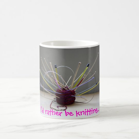 Ich würde vielmehr… stricken kaffeetasse