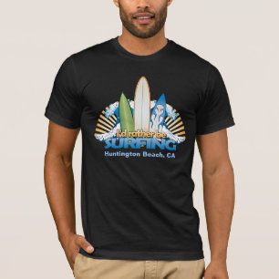 Ich würde vielmehr surfen - addieren Sie T-Shirt