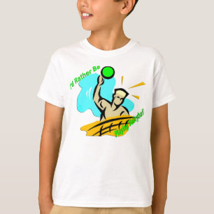 Ich würde vielmehr Volleyball spielen T-Shirt
