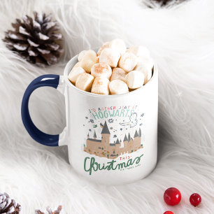 Ich würde Weihnachten lieber in Hogwarts bleiben Tasse