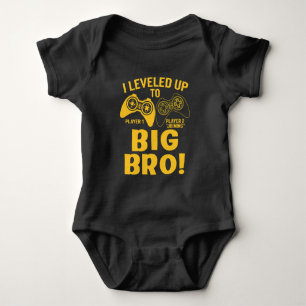 Ich wurde zum großen Bruder befördert Baby Strampler