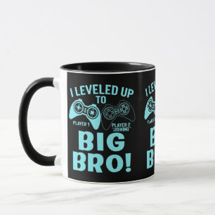 Ich wurde zum großen Bruder befördert Tasse