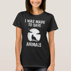 Ich wurde zum Rett von Tierversuchen für Tierärzte T-Shirt