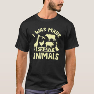 Ich wurde zum Tierschutz Gerettet T-Shirt