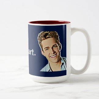 "Ich wusste nicht, dass Sie intelligente" lustige Zweifarbige Tasse