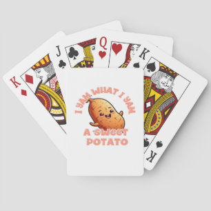 Ich Yam, was ich Yam, ein süßer Kartoffelklassiker Spielkarten