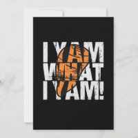 Ich Yam, was ich Yam Funny Zitat