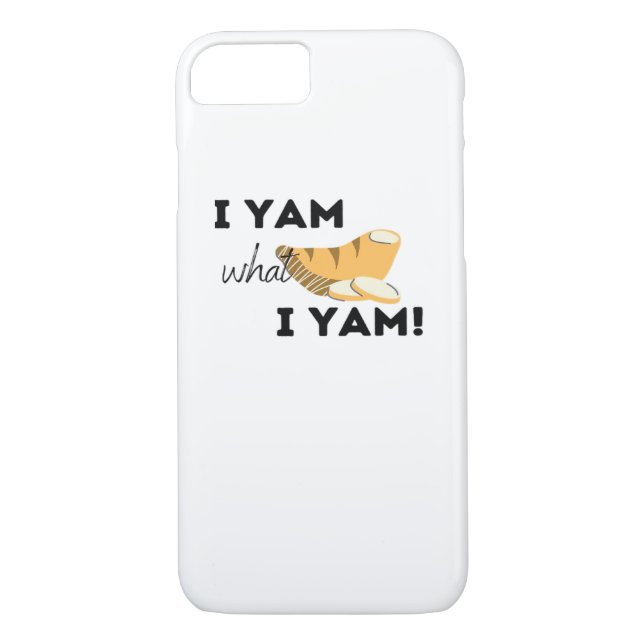Ich Yam, was ich Yam! Klassisch Case-Mate iPhone Hülle (Rückseite)