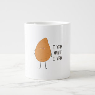 Ich Yam, was ich Yam! Phantastische Yam-Pflanze Jumbo-Tasse