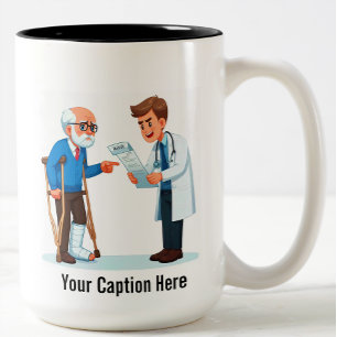 Ich zahle DAS nicht! Zweifarbige Tasse
