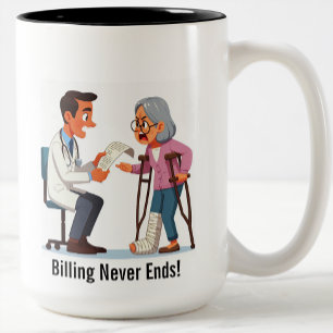 Ich zahle DAS nicht!  Zweifarbige Tasse