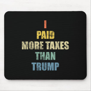 Ich zahlte mehr Einkommensteuern als Präsident Don Mousepad