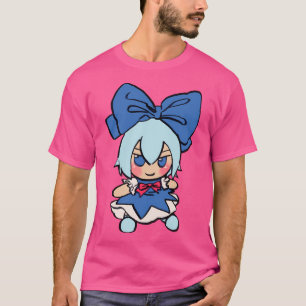 Ich Zeichnete, dass Cirno Fumo Plush Meme Touhou T-Shirt