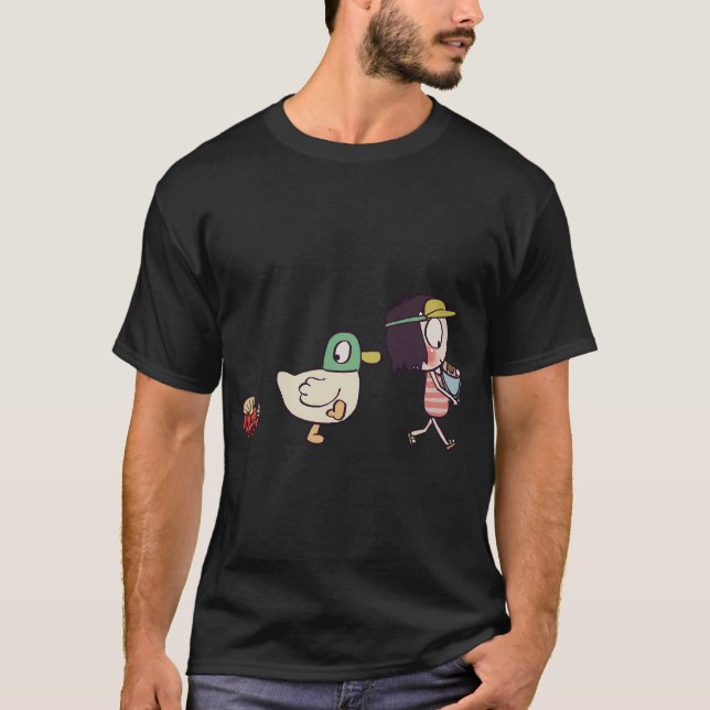 Ich Zeichnete noch eine Sommersarah und Ente von S T-Shirt (Vorderseite)