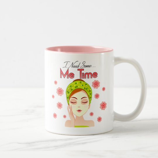 Ich Zeit-Tasse Zweifarbige Tasse