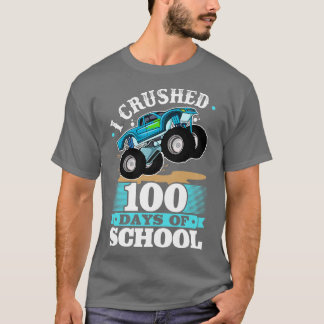 Ich zerbrach 100 Tage Schuljunge 100 Tage T-Shirt