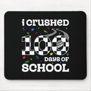 Ich zerbrach 100 Tage Schulrennen Mousepad