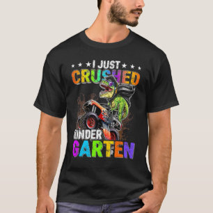 Ich zerstörte den Kindergarten Abschluss Dinosauri T-Shirt