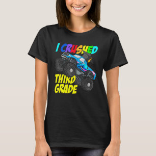 Ich zerstörte Monster der dritten Klasse LKW der d T-Shirt