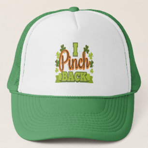 Ich ziehe die St. Patricks Day Cloue zurück Truckerkappe