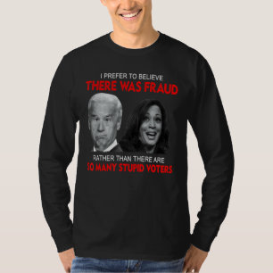 Ich ziehe es vor zu glauben, dass es Betrug statt T-Shirt