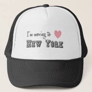 Ich ziehe nach New York Truckerkappe