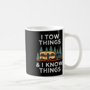 Ich zog Dinge zusammen und ich kenne Dinge komisch Kaffeetasse