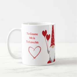 Ich zu werden heißt, mich mit einem Gnome auf eine Kaffeetasse