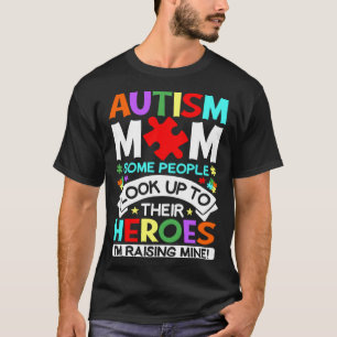 Ich züchte Heroes Proud Autismus Mama Autismus Awa T-Shirt