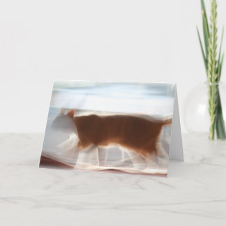 Ich zuerst!!! Gruß-Karte Karte