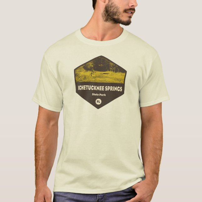 Ichetucknee Springs Staaten Park Florida T-Shirt (Vorderseite)