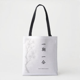 Ichigo Ichie – Japanese Zen Tote Bag | 一期一会 Tasche