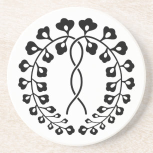 Ichijo wisteria getränkeuntersetzer