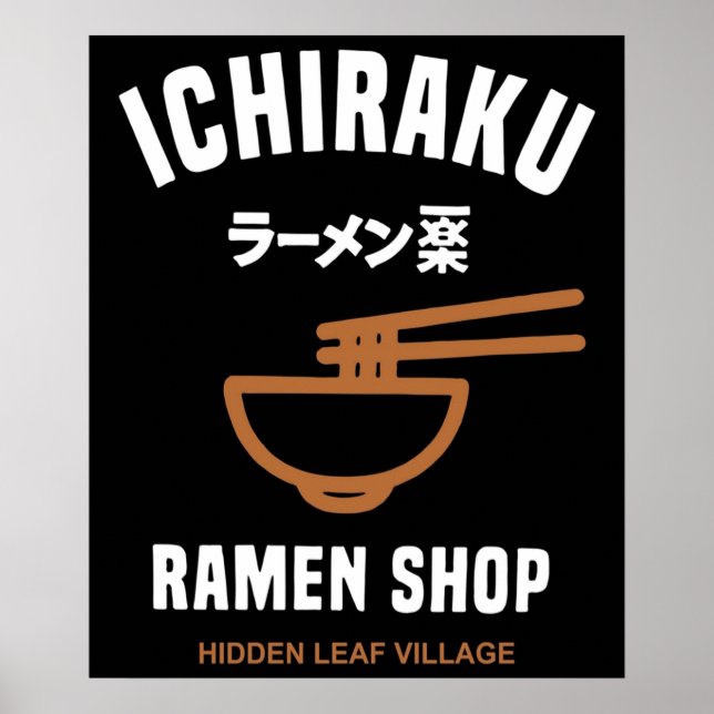 Ichiraku Ramen Poster (Vorne)