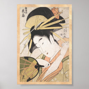 Ichirakutei Eisui a Beauty japanese orientalische  Poster