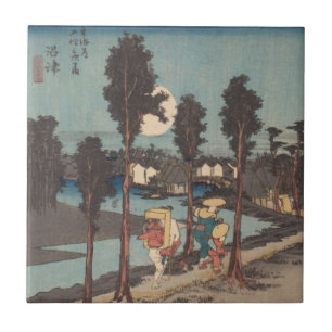 Ichiryusai Hiroshige Tile Fliese