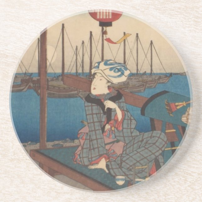Ichiryusai Hiroshige Untersetzer (Vorne)