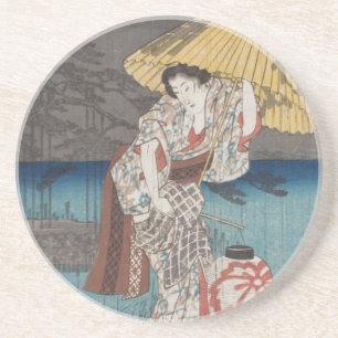 Ichiryusai Hiroshige Untersetzer
