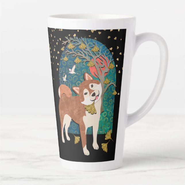 ICHO    SHIBAwrap rund um die Design-Tasse Milchtasse (Rechts)