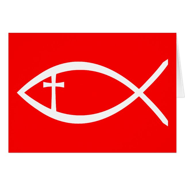 Ichthus Christian Fish (Devant horizontal)