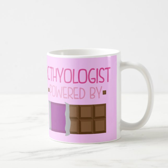 Ichthyologist-Schokoladen-Geschenk für sie Kaffeetasse (Rechts)